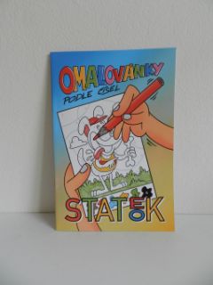 Obrázek z Omalovánky číselné statek A4 